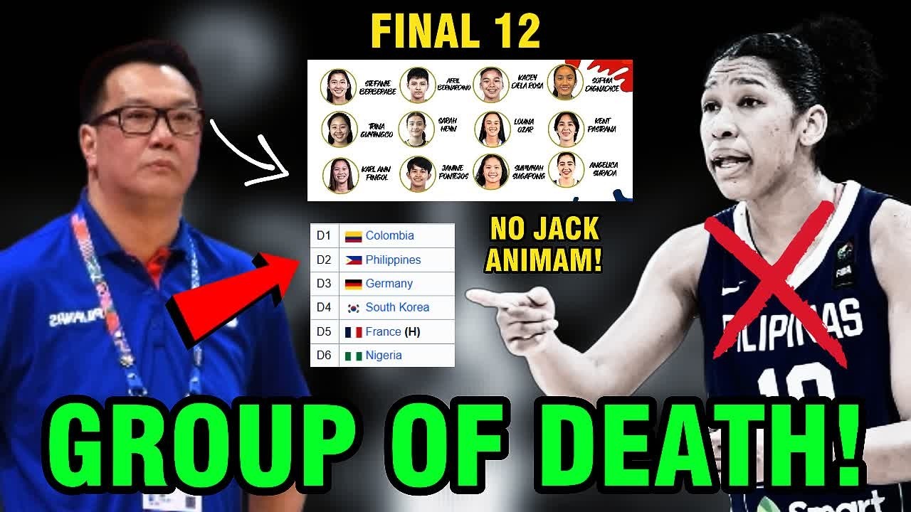 GILAS WOMEN NAPUNTA SA GROUP OF DEATH NG FIBA QUALIFYING TOURNAMENT | DALAWANG CORE WALA SA LINEUP