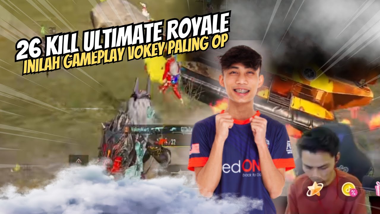 26 KILL ULTIMATE ROYALE !! GAMEPLAY VOKEY PALING BARBAR