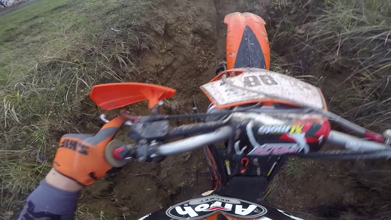 KTM sxf 250 2008 trening enduro