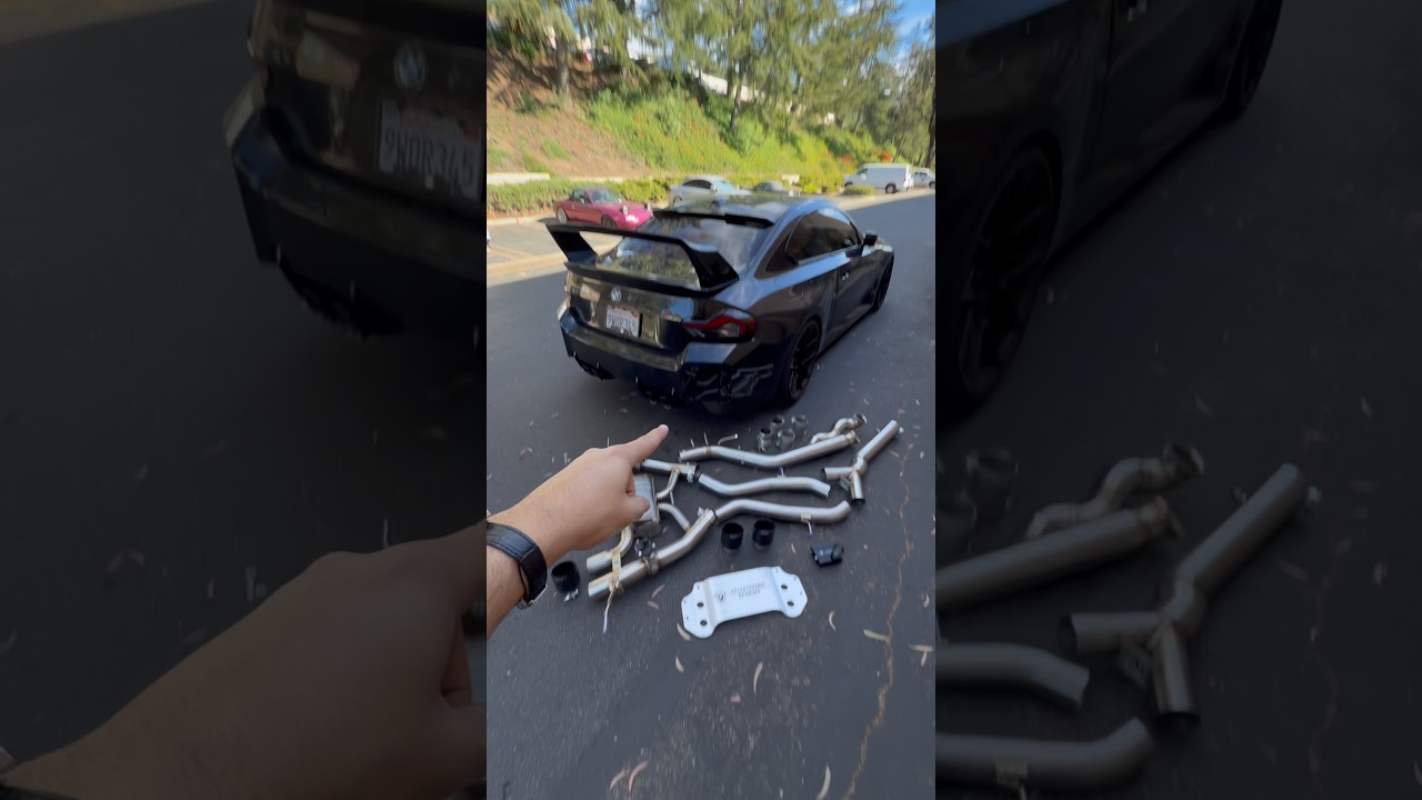 Самый лучший звук выхлопа! 🚀 #m2 #g87 #выхлоп #s58