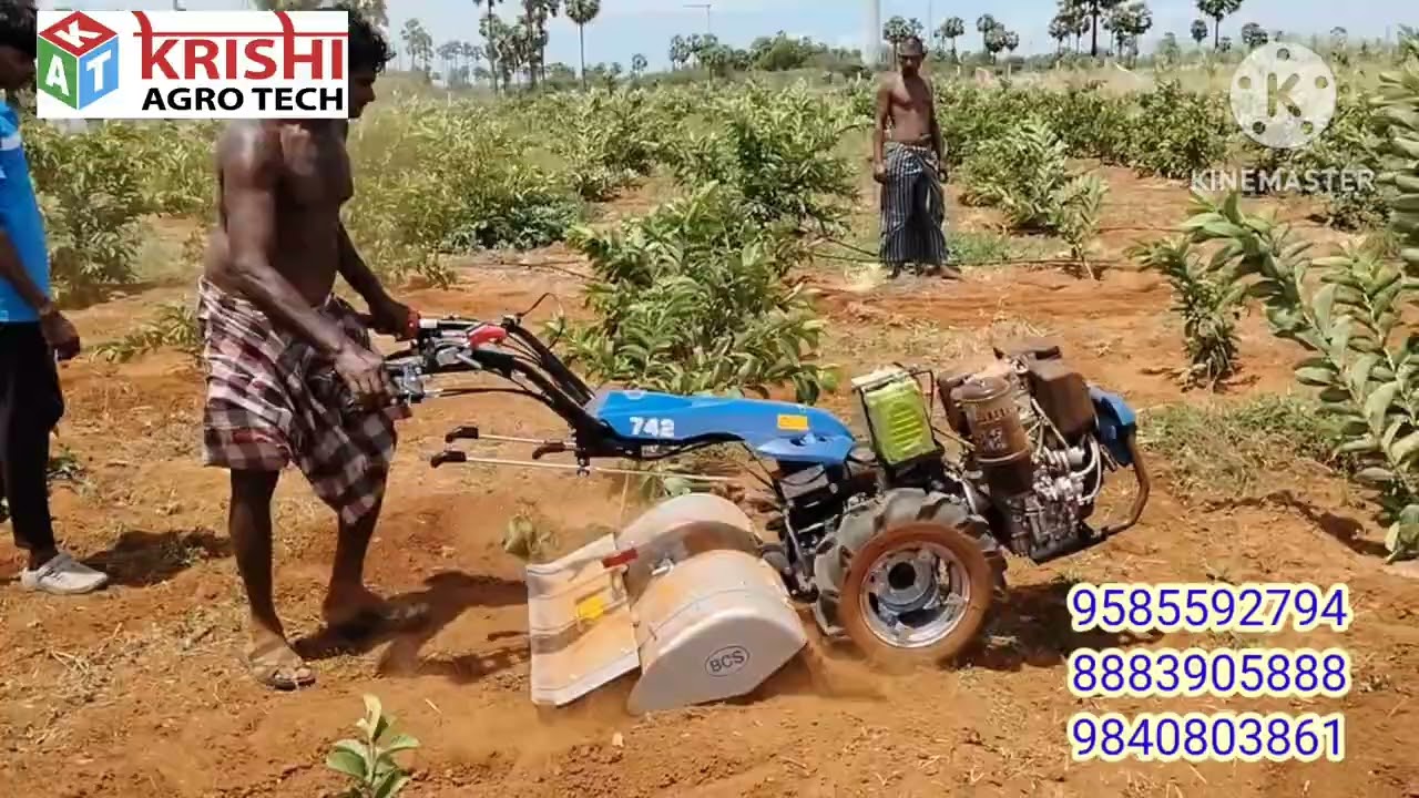 BCS 742 POWER WEEDER AND TILLER 