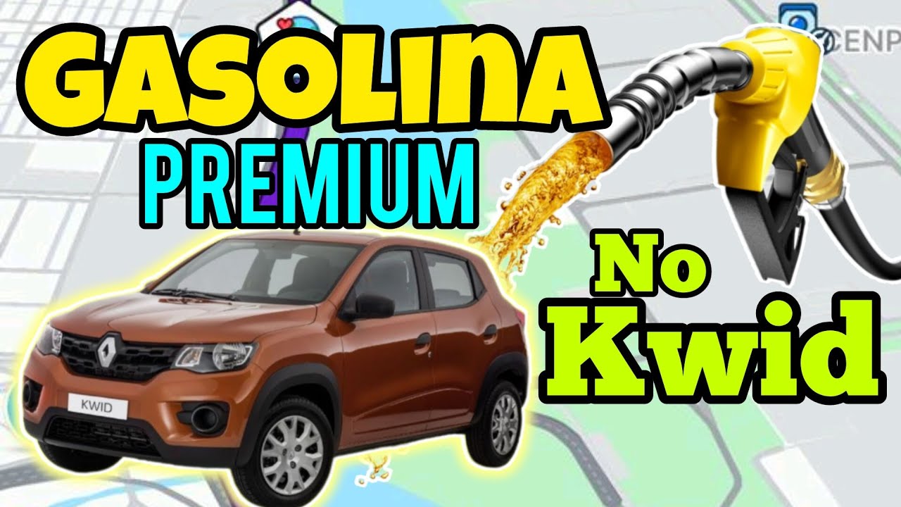 Gasolina Premium no kwid @comMarcioMenezes