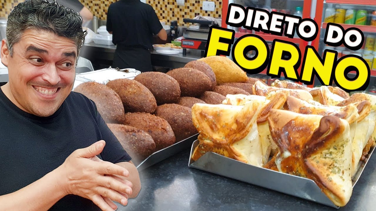 Invadi a Cozinha do Kibe da Boca Para Comer Esfiha Direto do Forno!