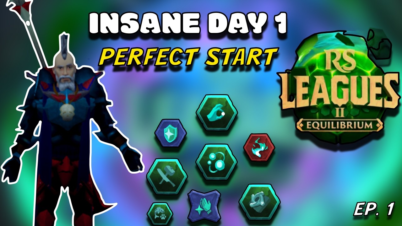 I was SO WRONG about Leagues 2... PERFECT START Day 1 - Equilibrium