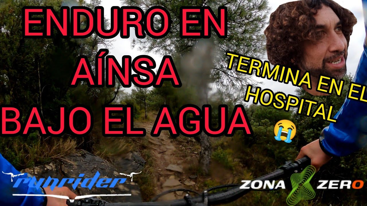 TOMY DESCANSA EN PAZ 😭 ENDURO EBIKE BAJO EL AGUA. AÍNSA