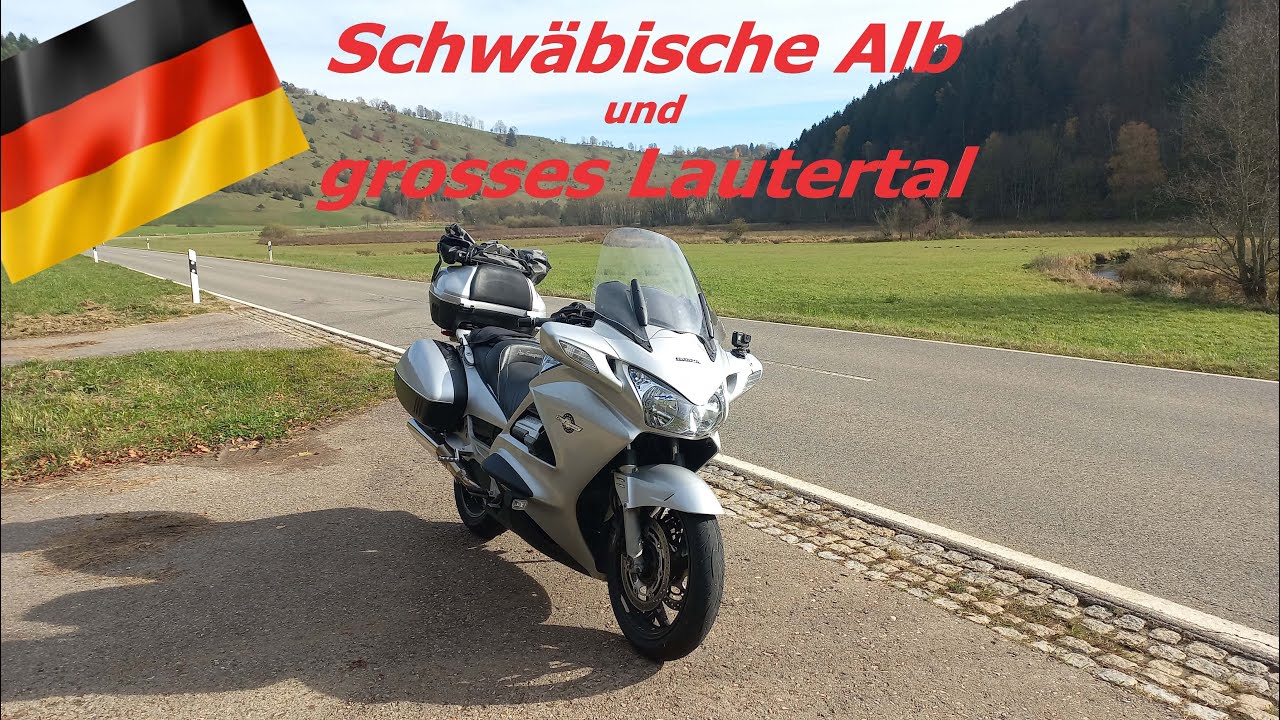 Schwäbische Alb und grosses Lautertal mit dem Motorrad, Honda ST 1300 Pan European