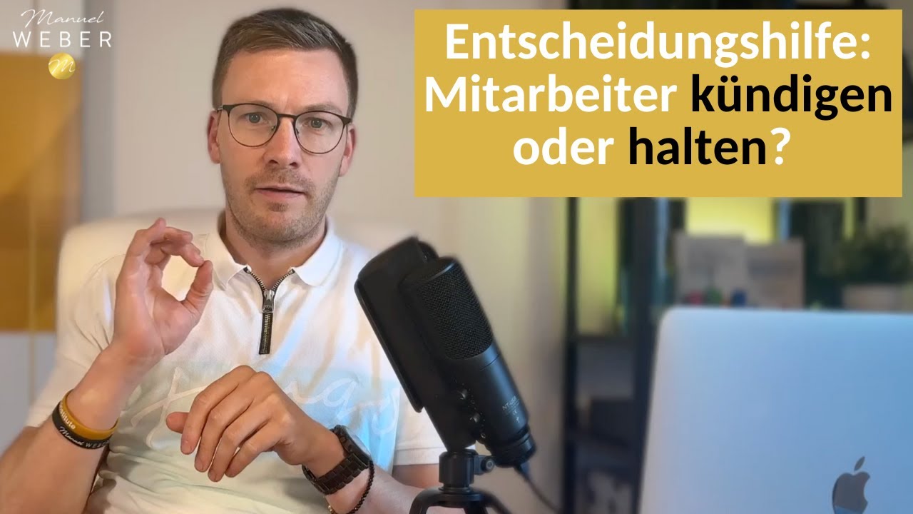 Kündigung - Wann sollte ich einen Mitarbeiter entlassen? (Die Wollen-Können-Analyse)