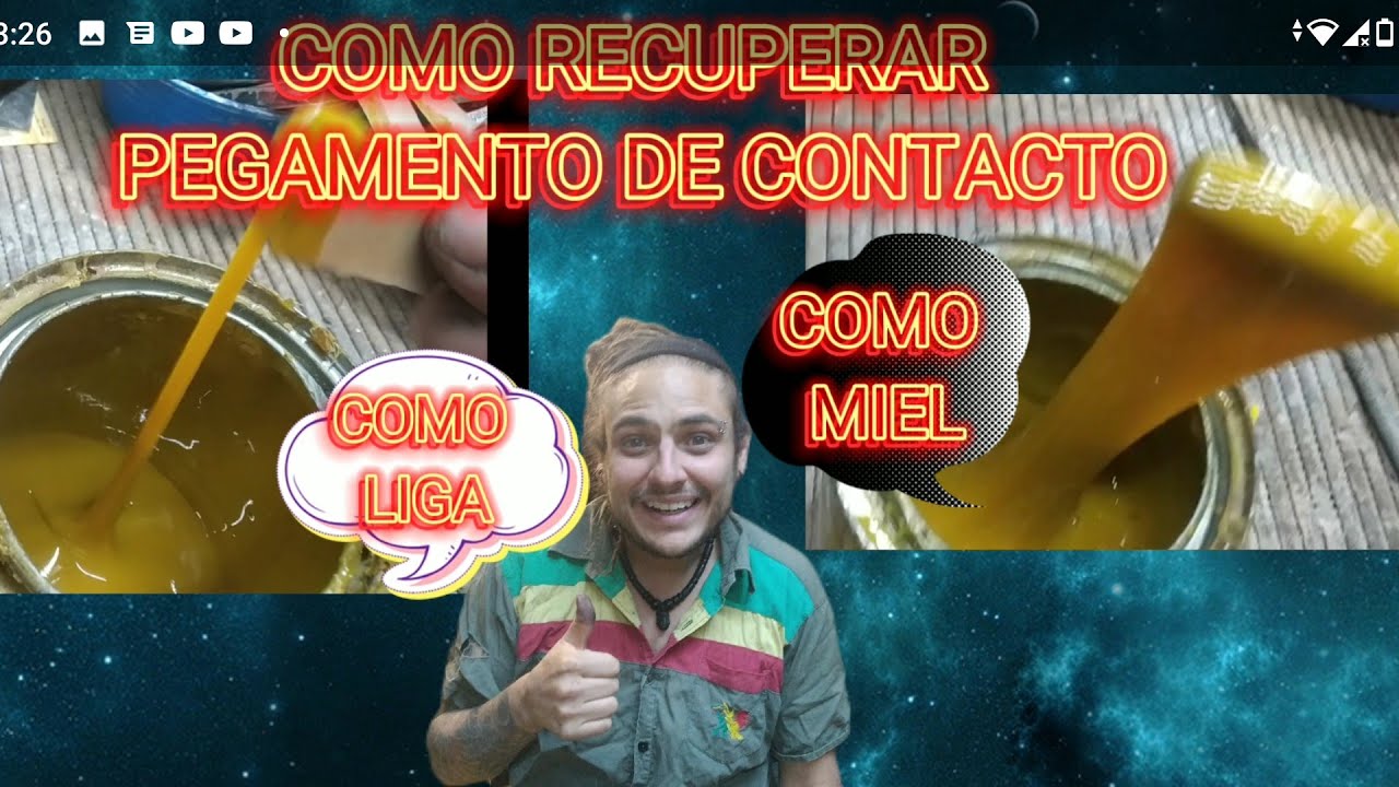 🤔🤔COMO RECUPERAR EL PEGAMENTO DE CONTACTO!!🤯🤯