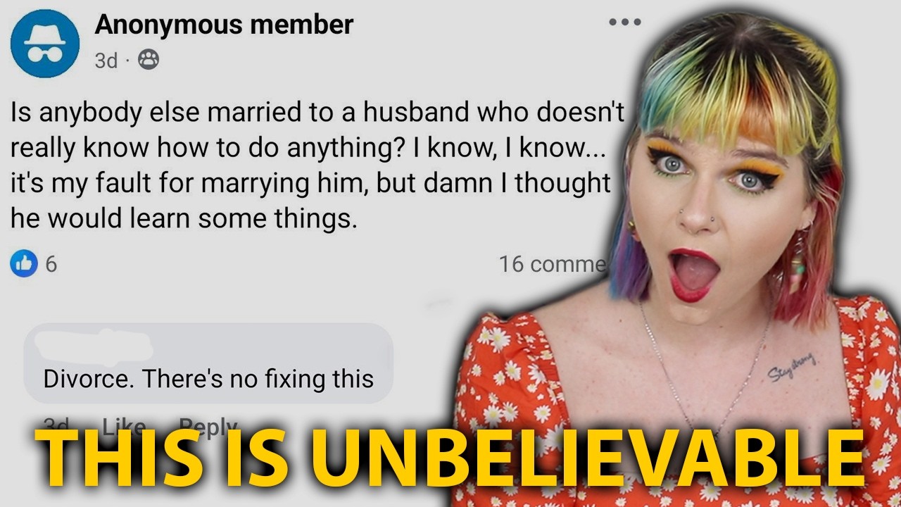 THROW THE WHOLE MAN AWAY (husband shaming)