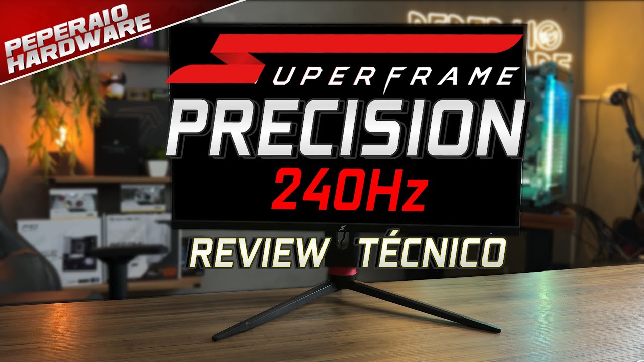 Review Superframe Precision 240Hz, Terabyte acertou a m&atilde;o! Tempo de resposta, input lag, cores e HDR