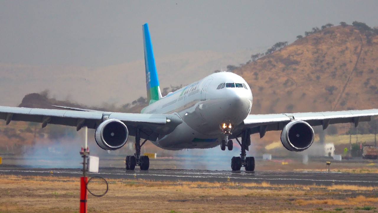From and to Barcelona [BCN] LEVEL Airbus A330-202 (EC-NEN).