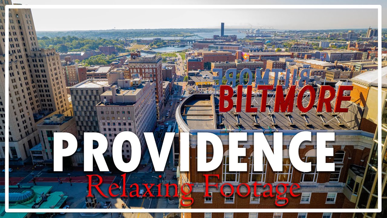 Providence Relaxing Drone Footage in 5.4K