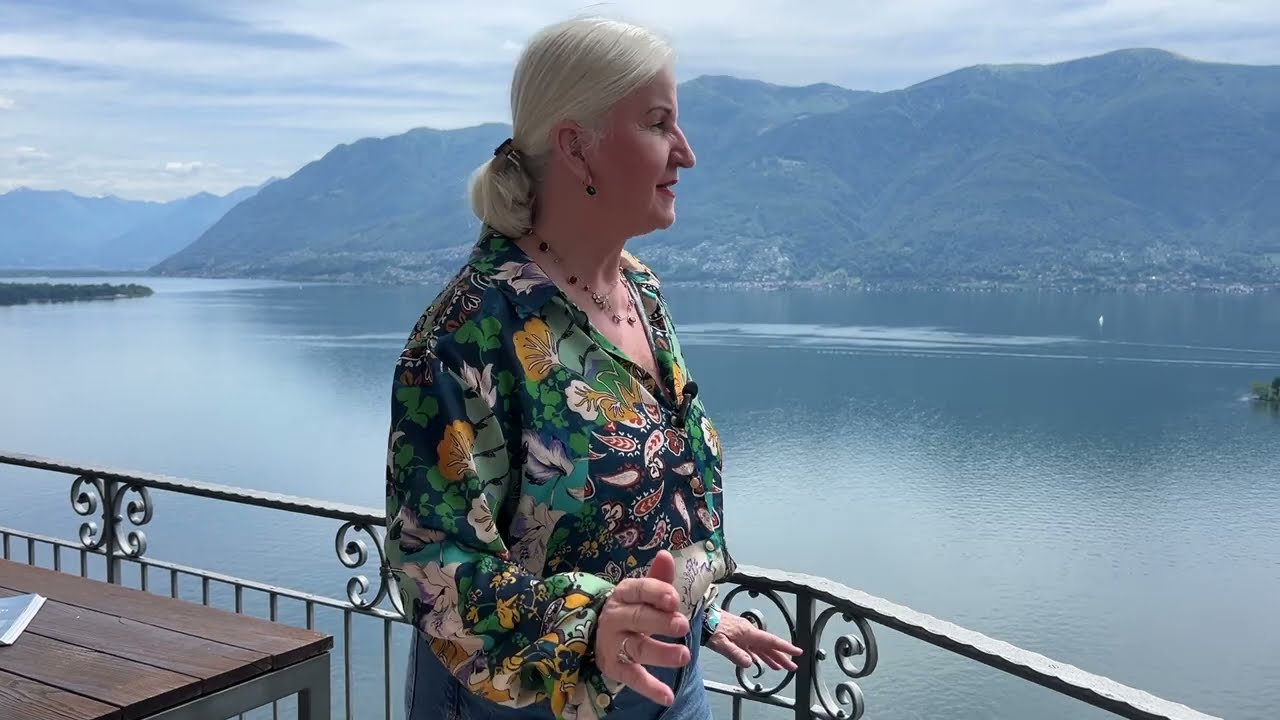 Ronco s. Ascona - zu vermieten - romantische  3,5 Zi Wohnung mit Traumseesicht auf den Lago Maggiore