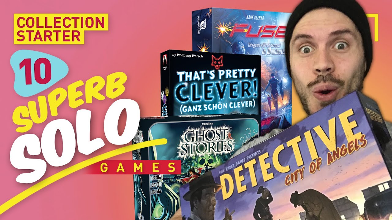 10 Superb SOLO Board Games | Collection Starter