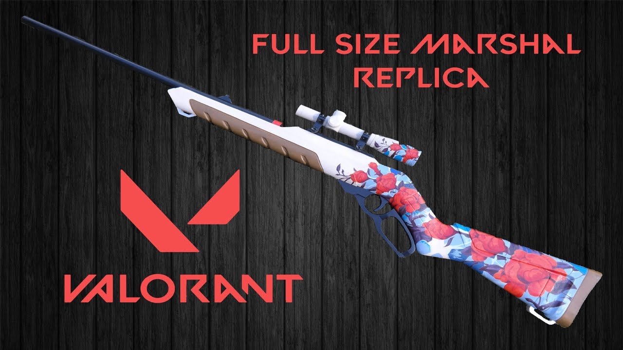 Making a full size Marshal from Valorant, Galleria skin - Peerless Props