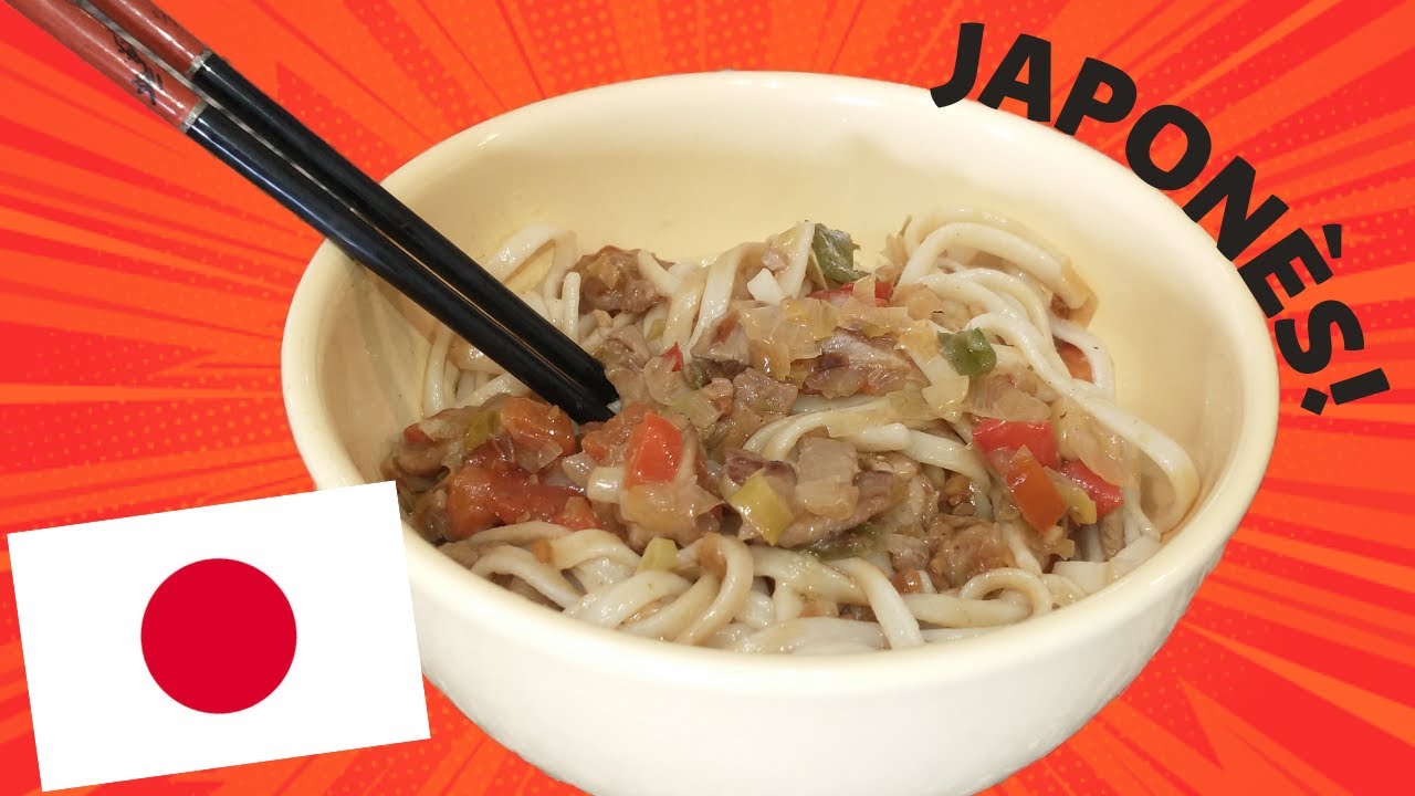 TALLARINES japonesos (UDON) / recepta PAS A PAS