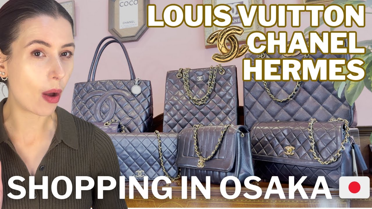 Hermes & Chanel Bags in Osaka! 🤩 Japan Shopping Vlog with ZenLuxe, Vintage Qoo, Orange Boutique