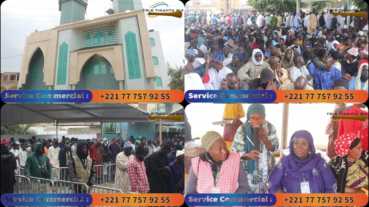 Temps forts et interview : Inauguration de la Mosquées S. Abo Sall de Pikine