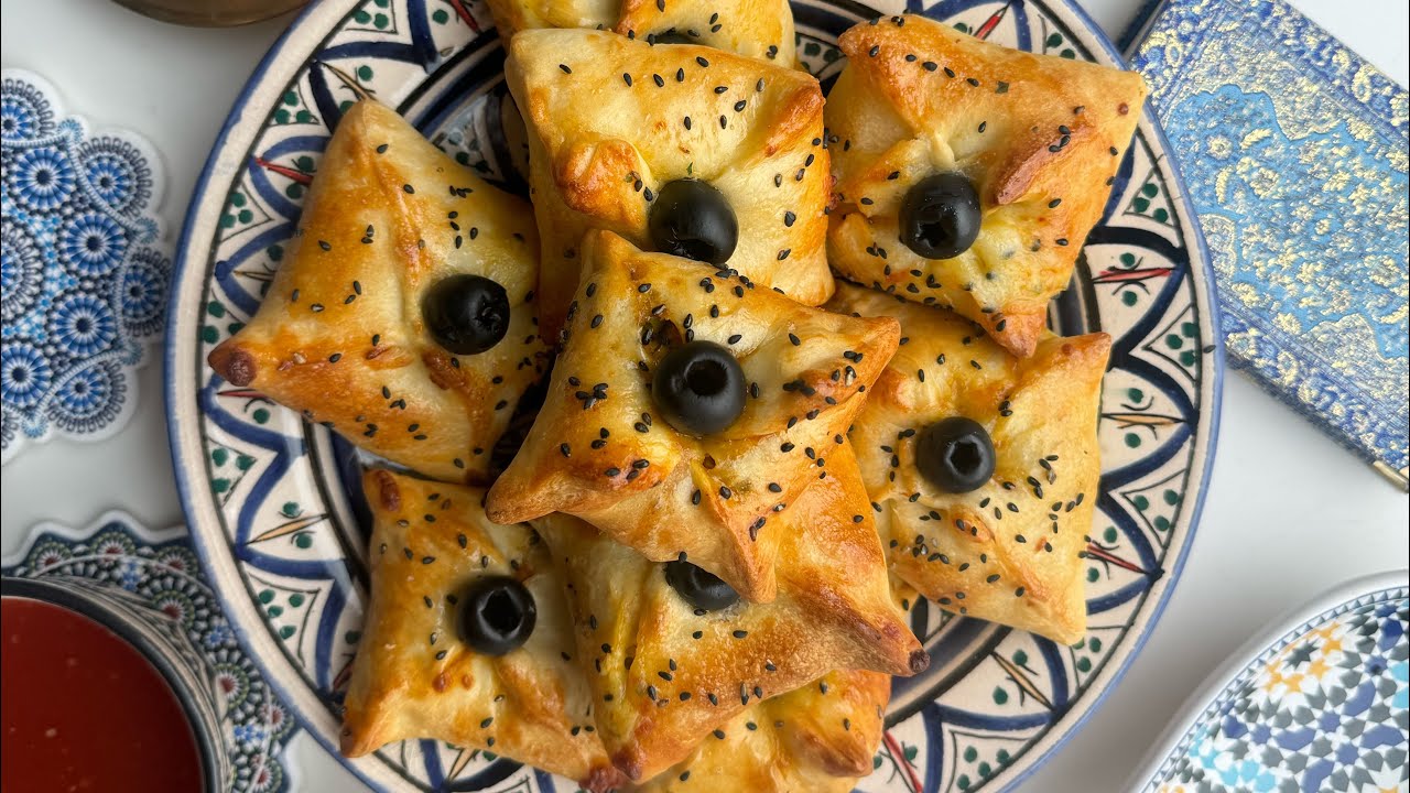 ✨ Tonijn–Aubergine Bladerdeeghapjes ✨