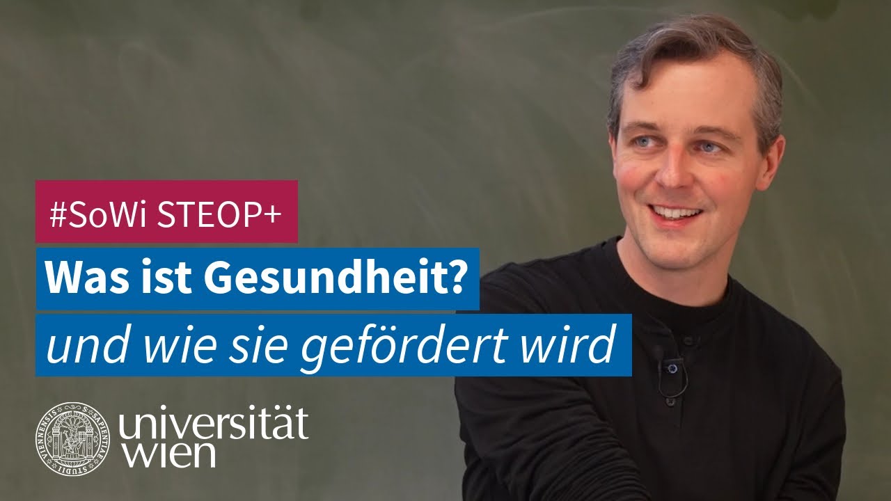 Wie funktioniert Gesundheit und wie man sie fördern kann?