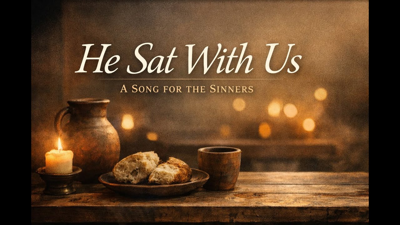 He Sat With Us | A Worship Song of Mercy & Grace