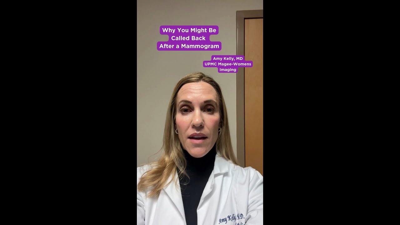 Why You Might Be Called Back After a Mammogram