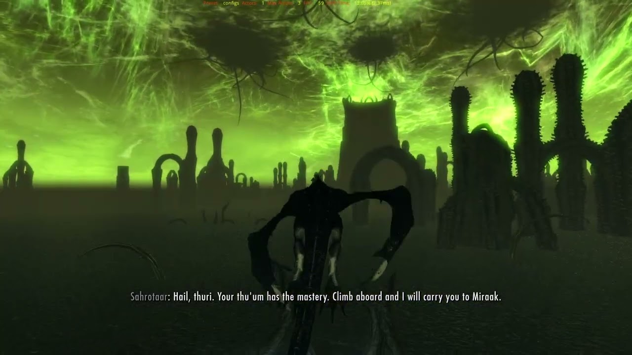 {Skyrim AE: Modded} The First Dragonborn Meets the Last Dragonborn.