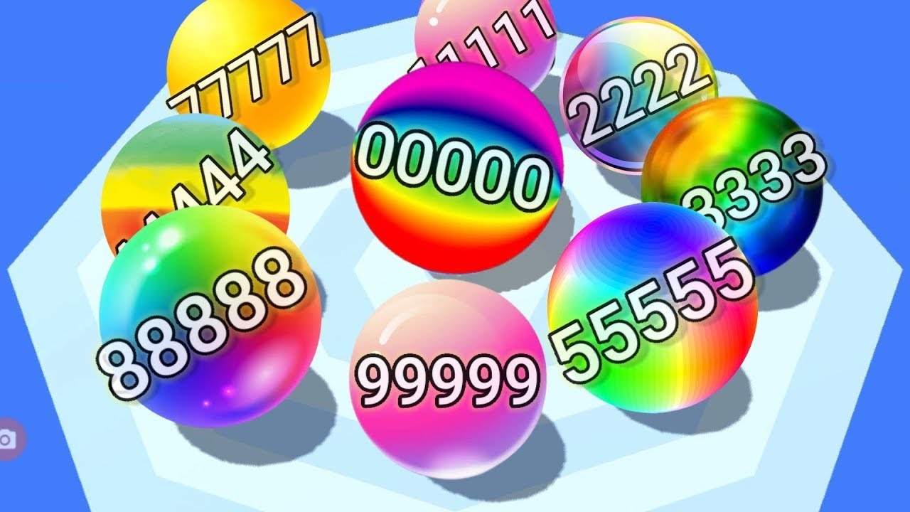 Rolling Balls Swallowing - Gameplay Walkthrough Android, iOS (Math Games)