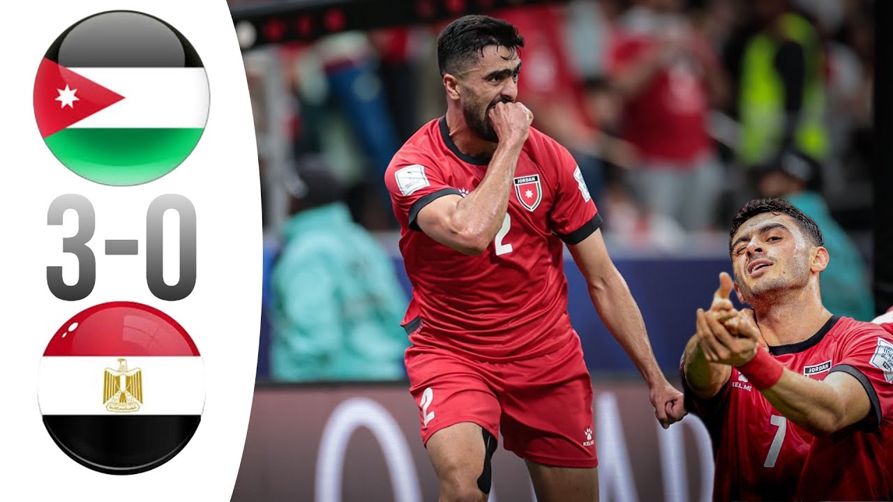 ملخص مباراة مصر والأردن (0-3) | كأس العرب قطر 2025