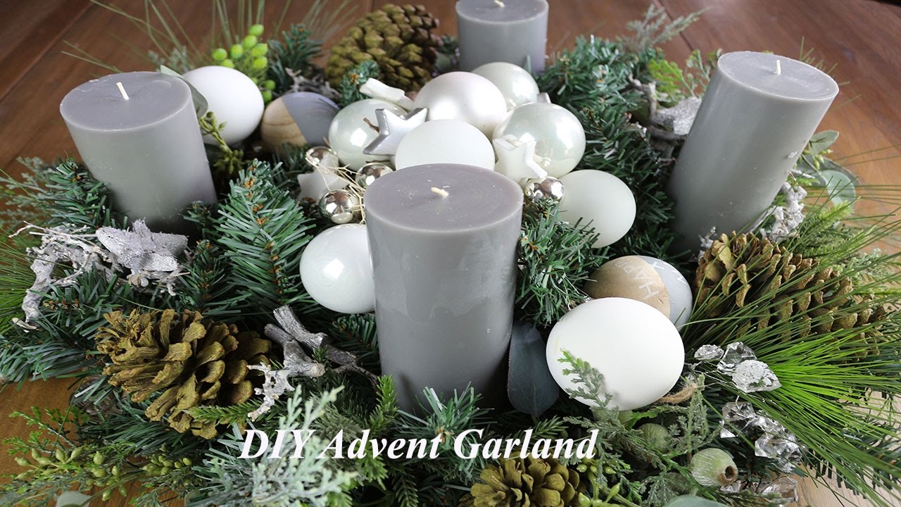 DIY Advent Garland
