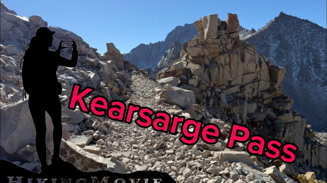 Kearsarge Pass Lone Pine: PCT SOBO 9-10 октября Sierra