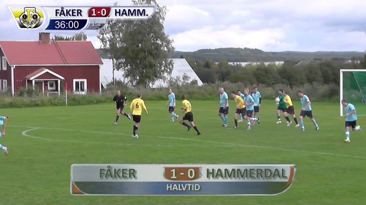 Sammandrag av Fåkers IK - Hammerdal (5-0)