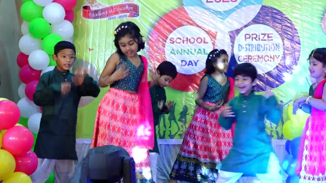 Modern Stellar School 16th Annual day - 1st A & 2nd A Dance