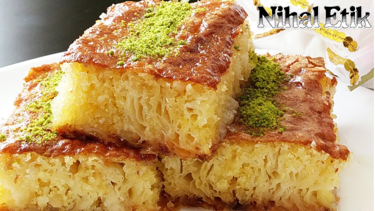 Pileli Revani (Şerbetli Tatlıları Sevenler İ&ccedil;in Nefis Bir Tatlı)