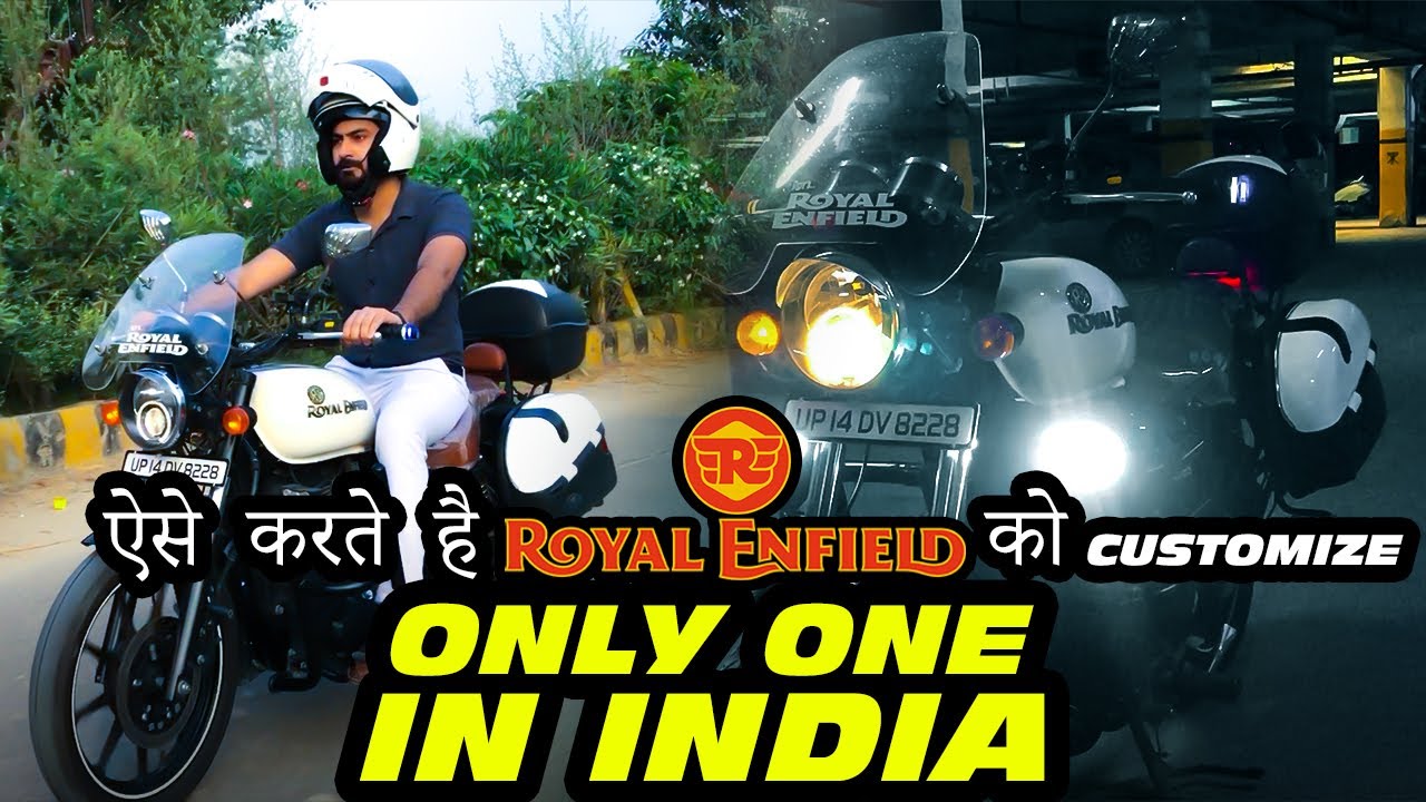 Royal Enfield Modification |Thunderbird 350X Detailed Review | Only One In India | Customised bullet