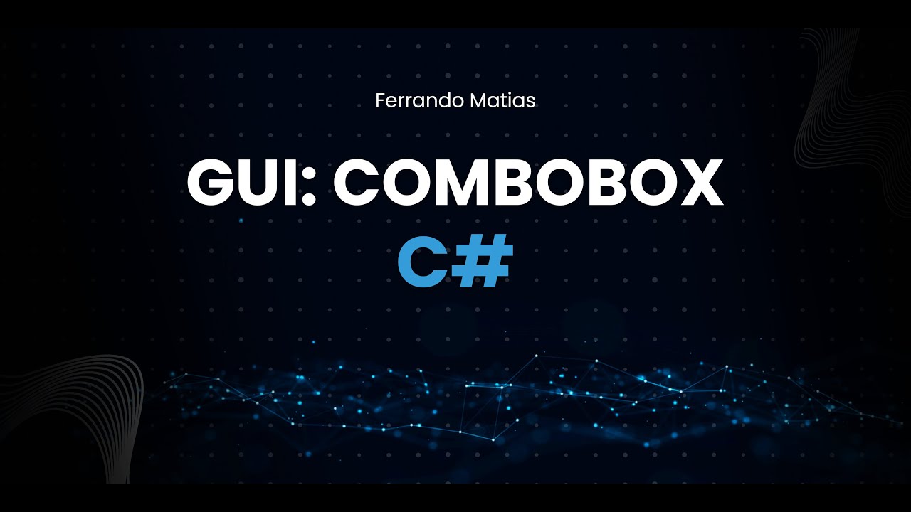 Windows Forms (GUI) - Combobox