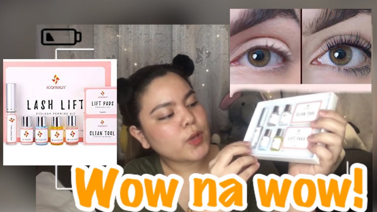 DIY LASH LIFT ft. Iconsign | yna liana| Philippines |