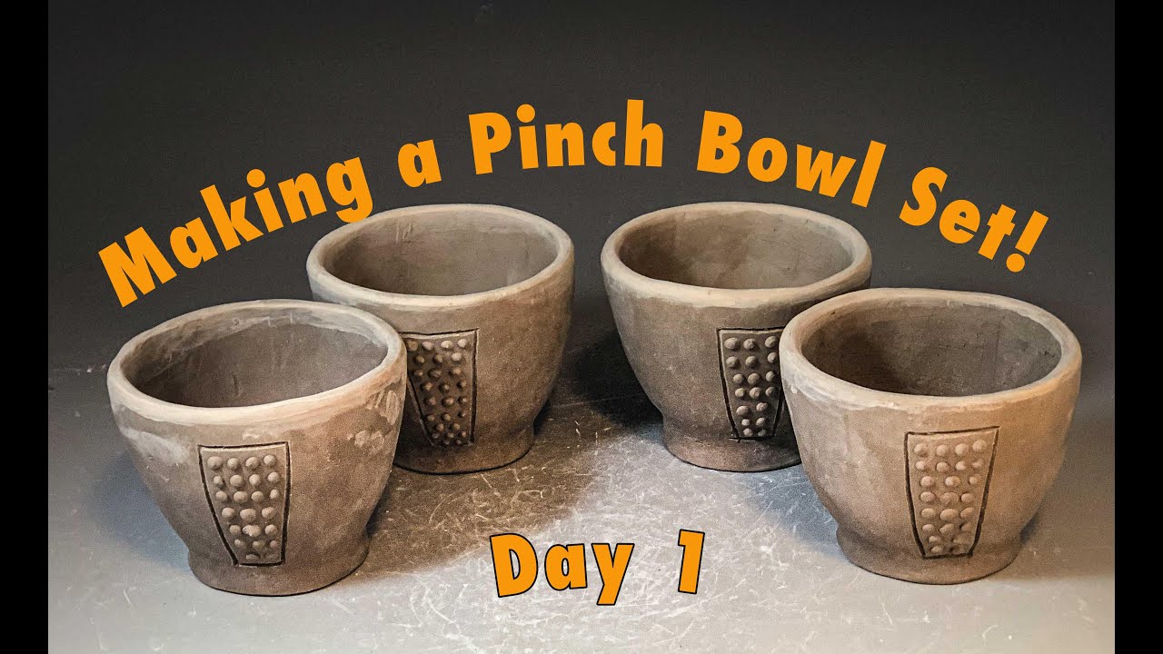 Part 1 - Efficiency in Making a Matching Pinch Bowl Set -  Day 35 Quarantine Distraction Video