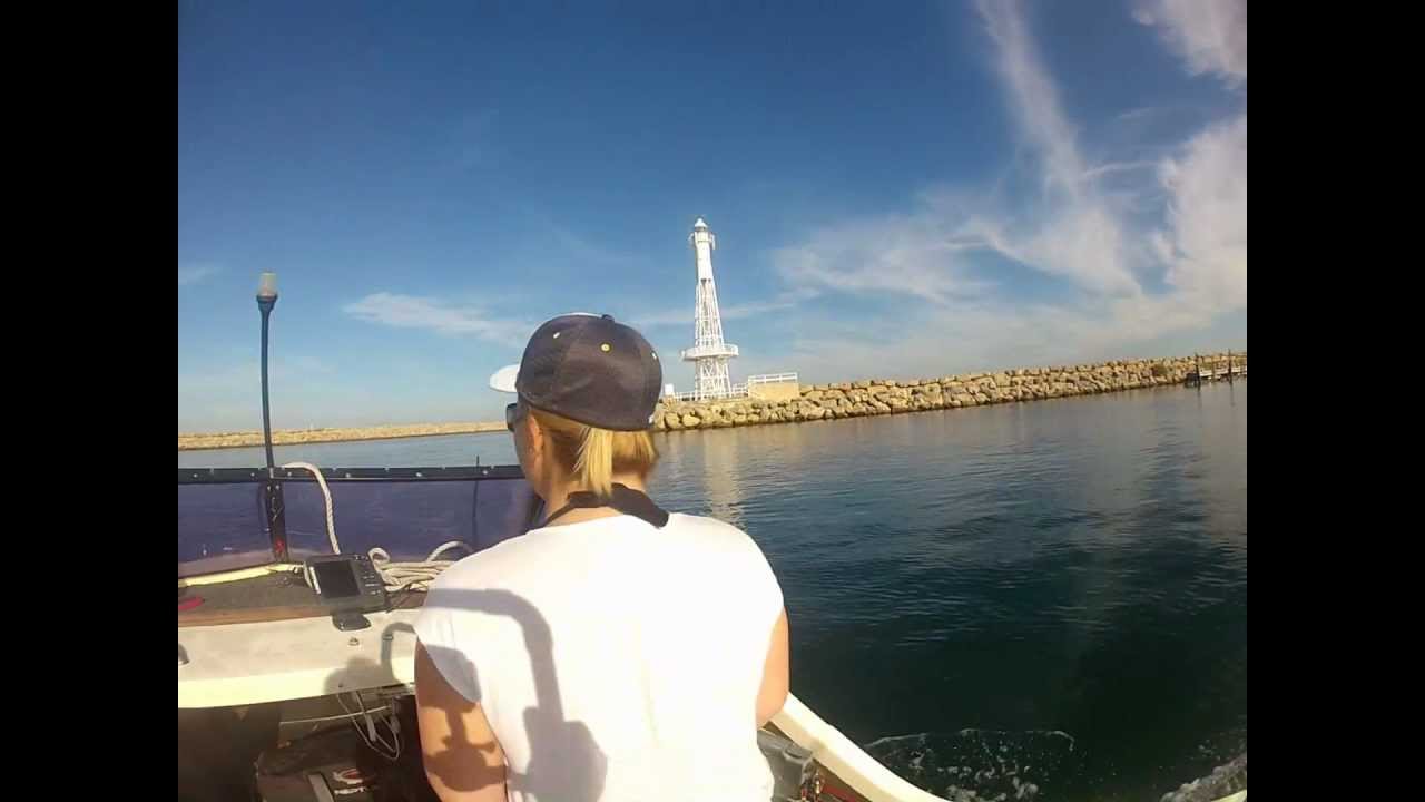 Scuba diving. Rottnest Island, Thomson Bay shipwrecks 1842-1942.Perth, Western Australia
