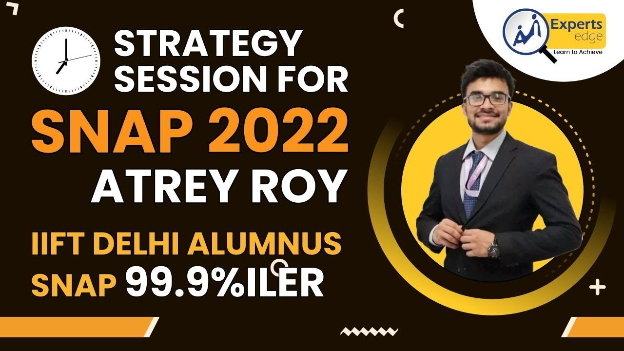 SNAP 2022 Preparation Strategy | How to Get 99%tile in SNAP | SNAP Exam Preparation