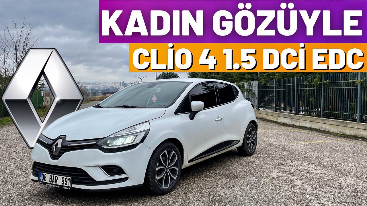 TÜRKİYE' NİN EN ÇOK SATAN HATCHBACK ARABASI | RENAULT CLİO 4 | 1.5 DCİ İCON EDC | ÇEYREK ALTIN