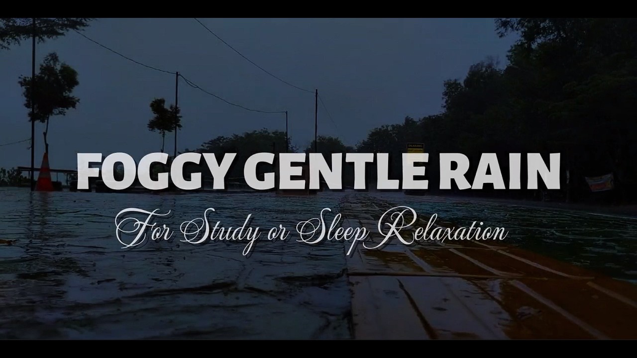 2 Hours Gentle Rain | Rain Sounds for Sleep Relaxation