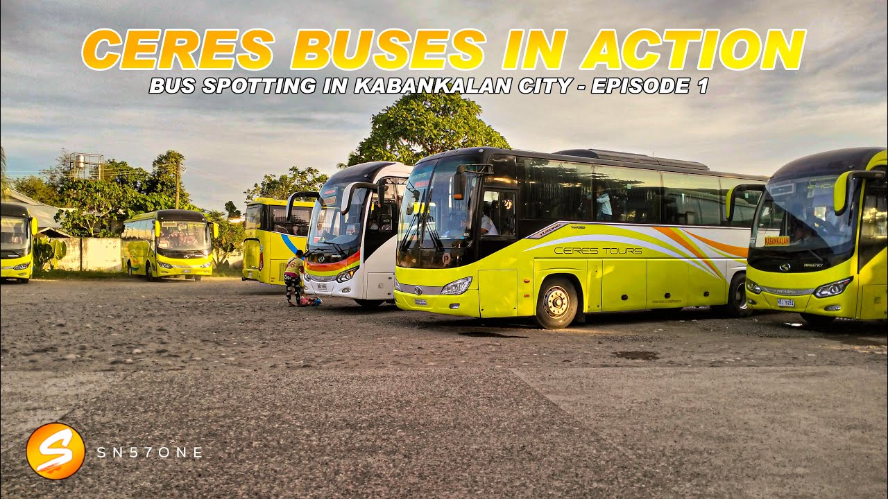 CERES BUSES IN ACTION IN KABANKALAN CITY - Episode 1