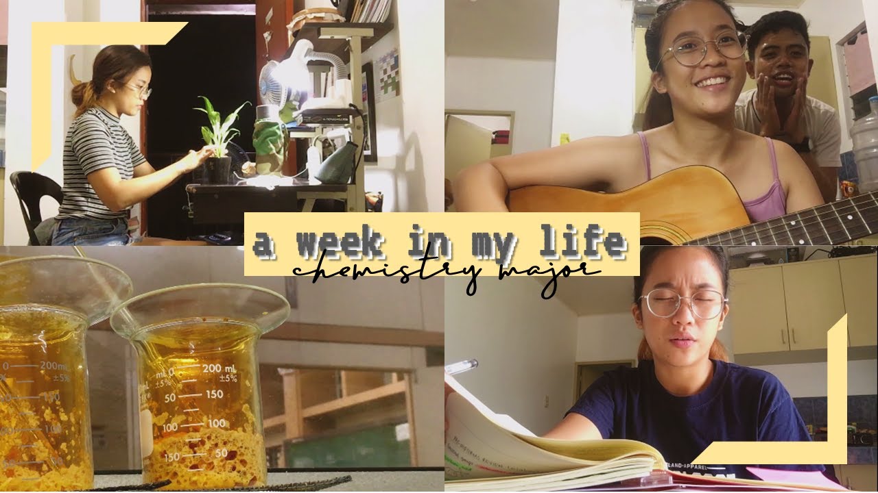 a week in the life of a bs chemistry student