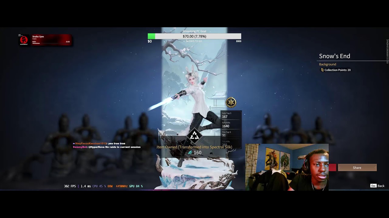 Watching NA Solo Scrim and GAMING