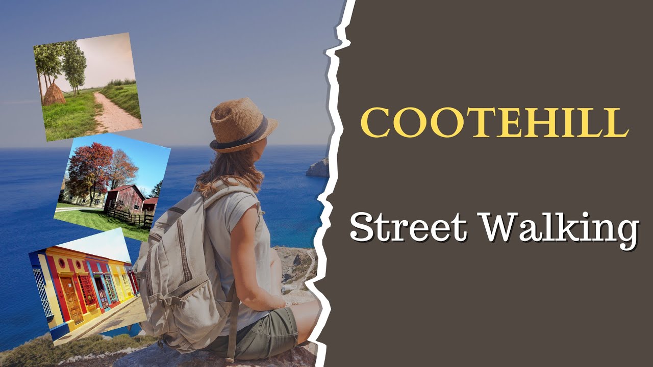 Walking through Cootehill , Cavan, Ireland