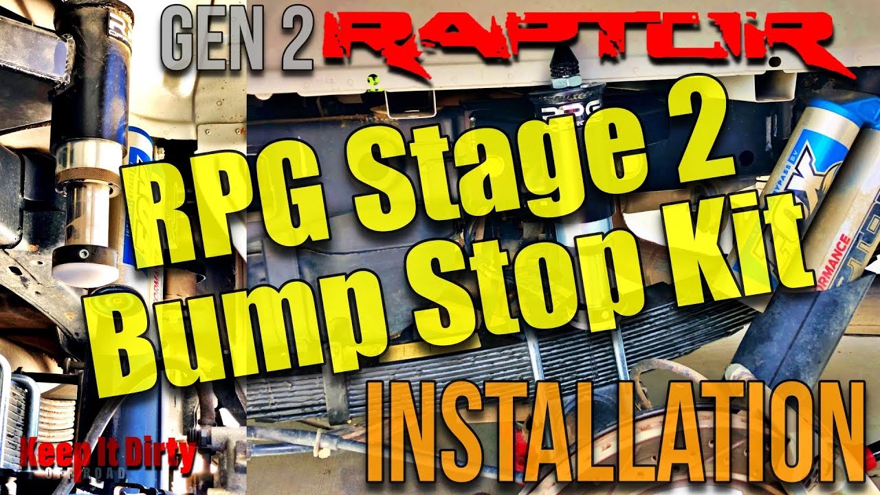 Установка отбойника RPG Stage 2 для Raptor Gen 2