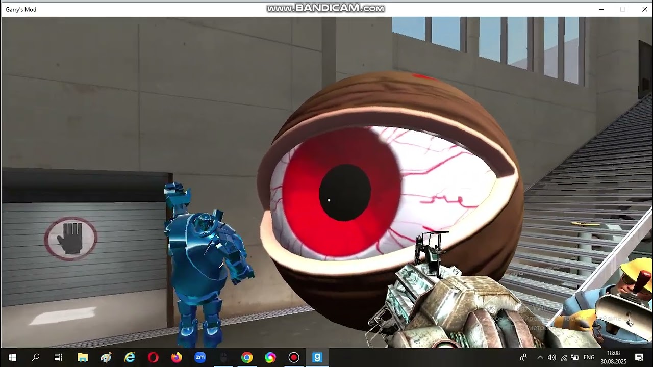 the fight between red and blu (my friends)