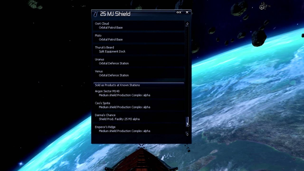 X3: Terran Conflict - Encyclopedia