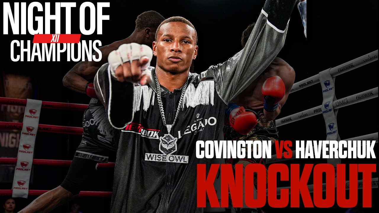 Thomas Covington vs Wade Haverchuk | Night of Champions XII | May 29th, 2026